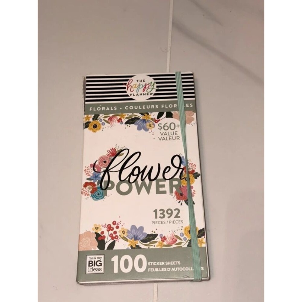 Large The Happy Planner Floral Sticker Book